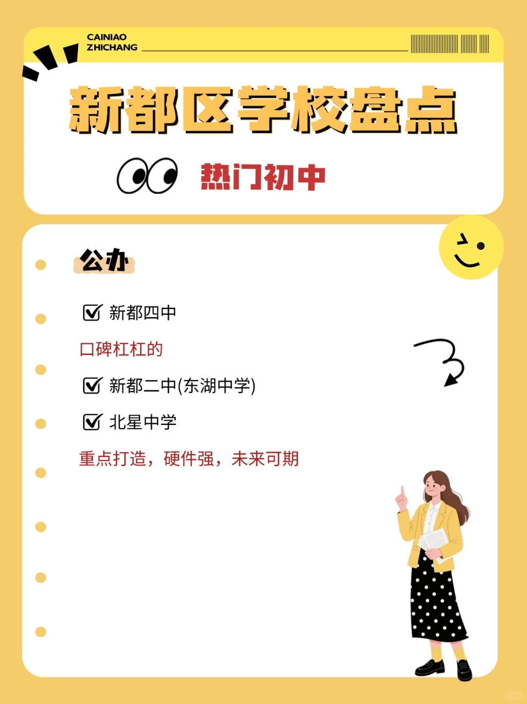 升学必看资源 | 新都区热门学校大盘点✨