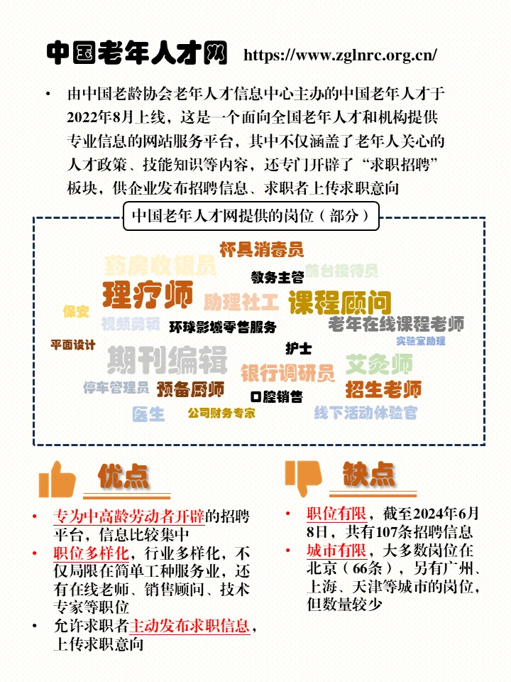 中高龄实用就业指南 | 渠道篇