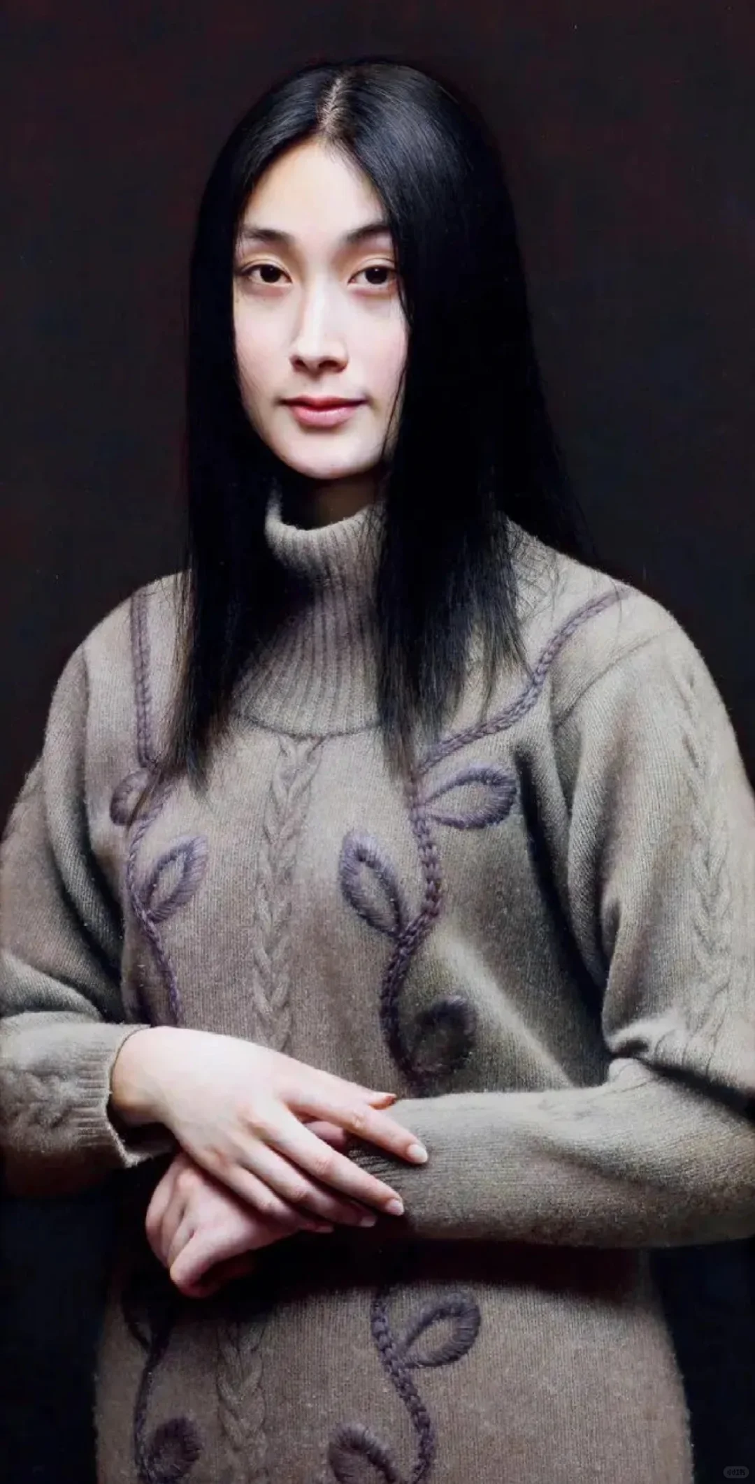 冷老师显微镜般的细节刻画和非凡绘画能力！