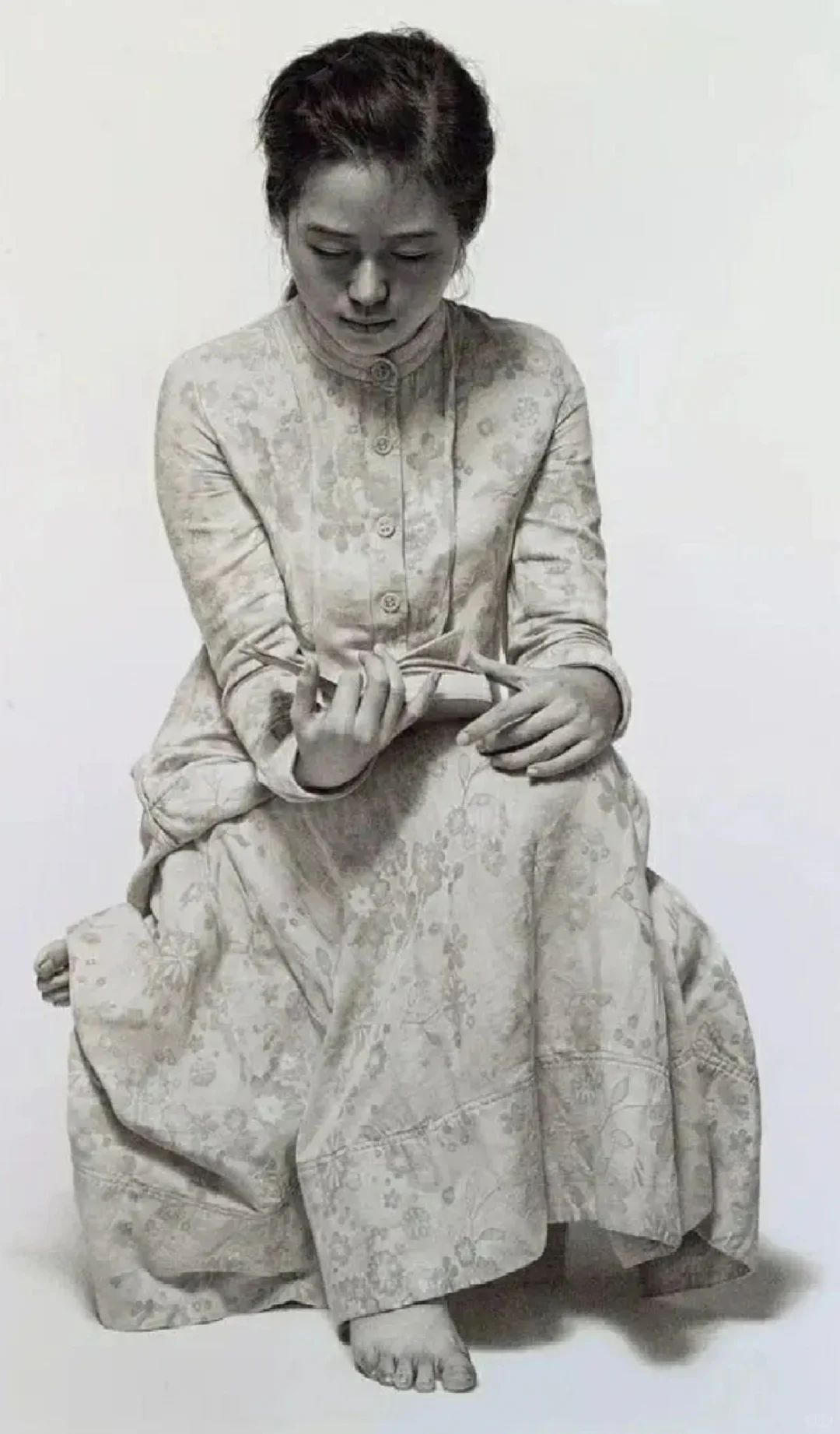 冷老师显微镜般的细节刻画和非凡绘画能力！