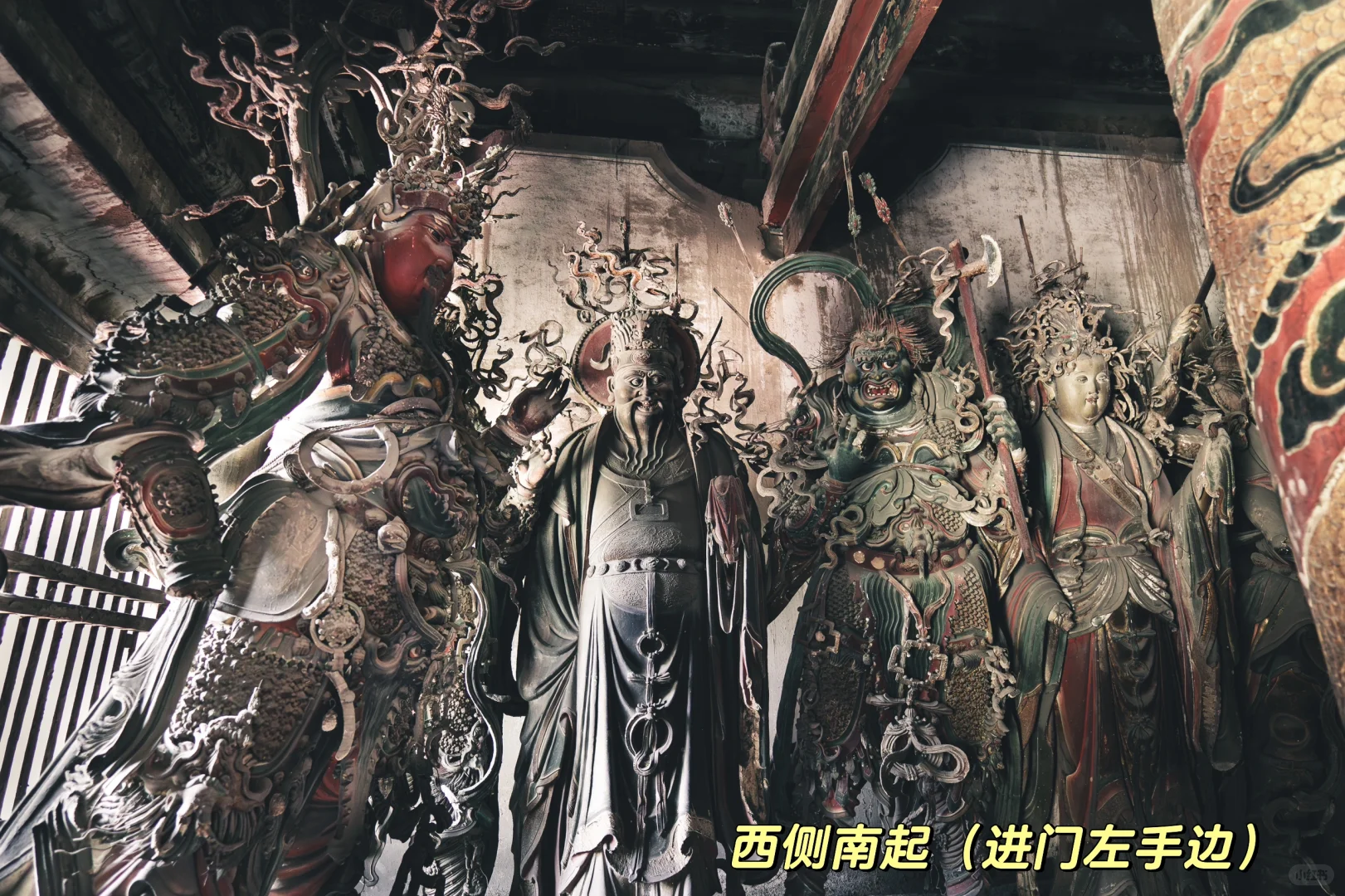 高平铁佛寺攻略｜附高清大图及24诸天位置