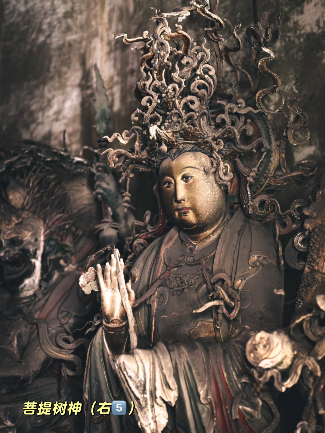 高平铁佛寺攻略｜附高清大图及24诸天位置