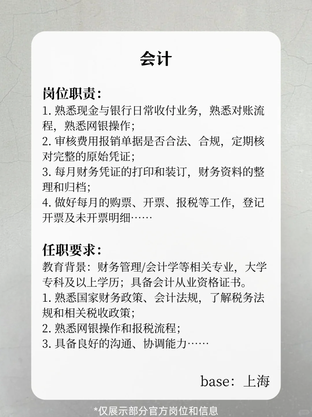 李兰迪公司招人啦❗实习&正职❗