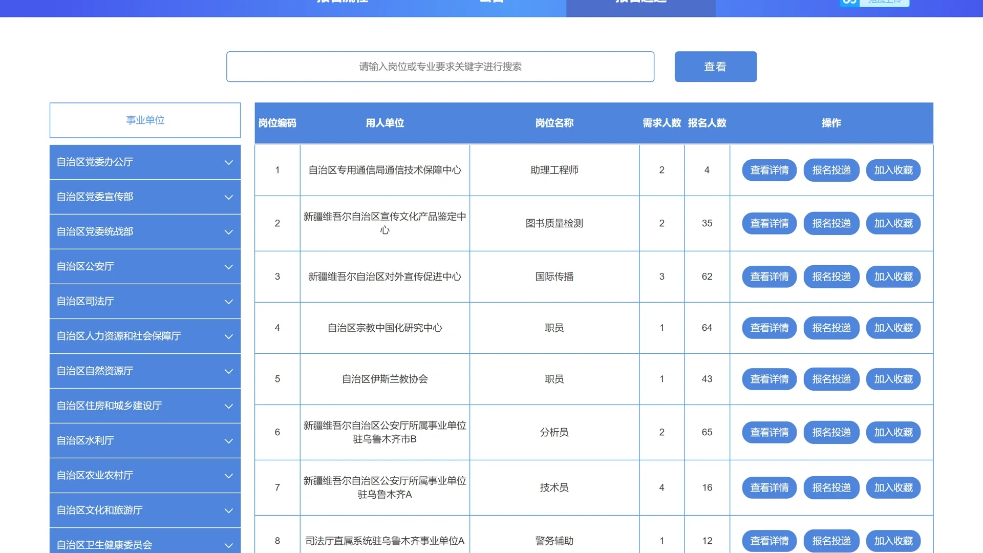 书记让我们去考新疆的编