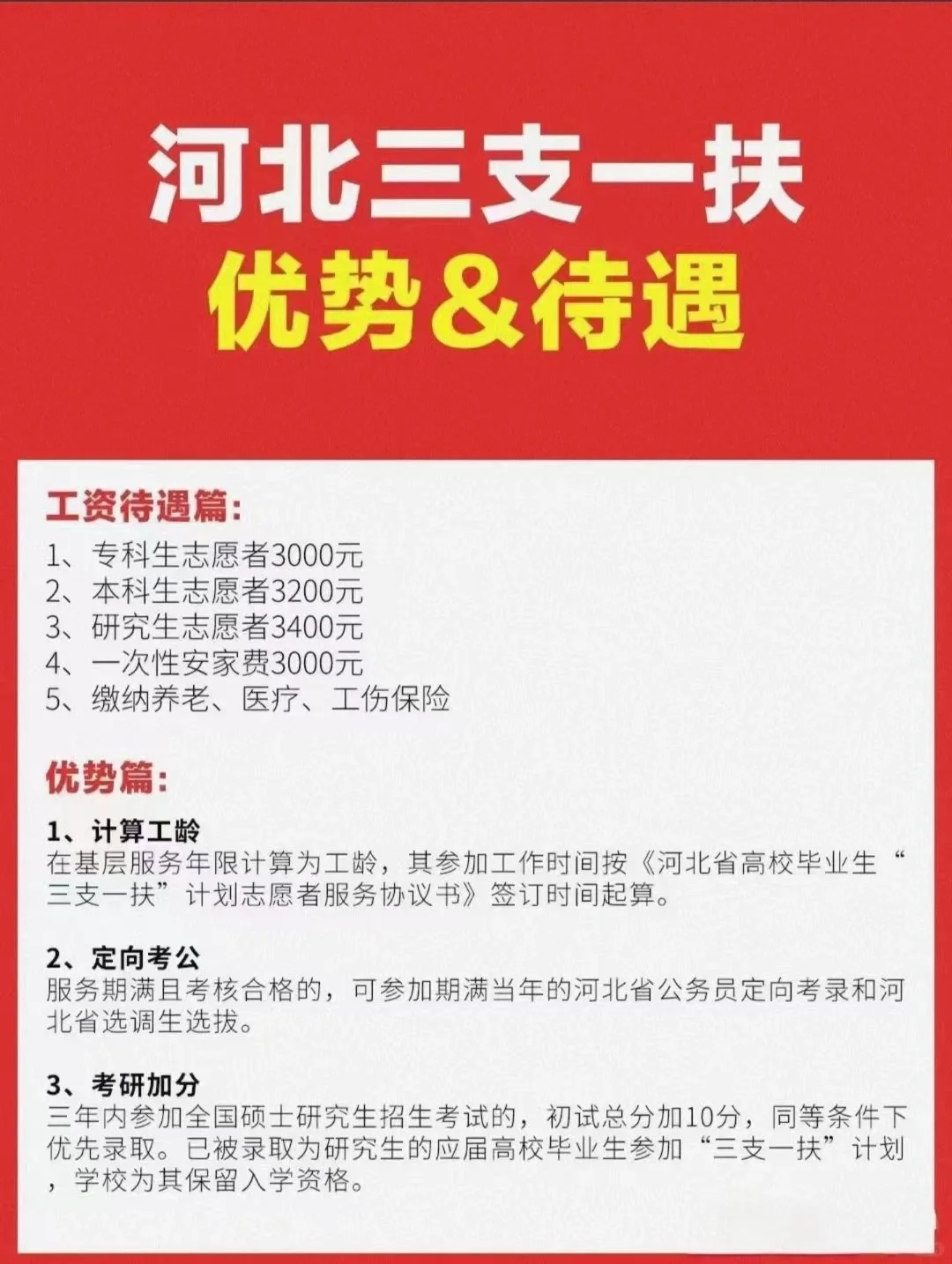 三支一扶，大学毕业生进入体制的选择！