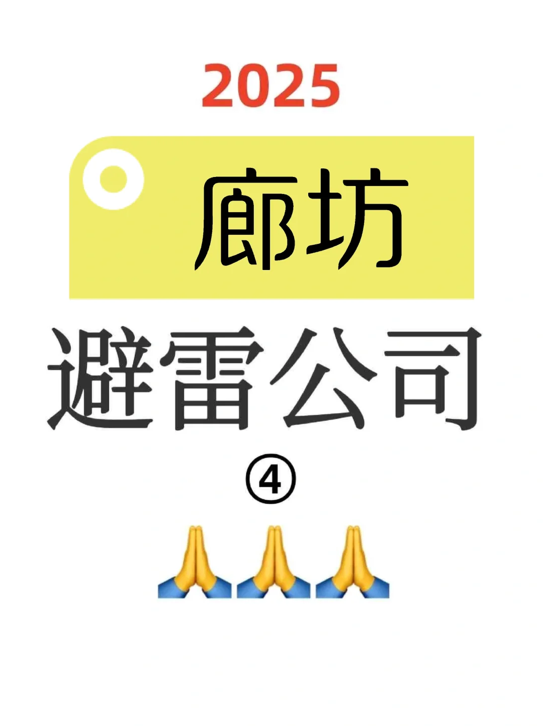 一人避雷一家廊坊公司