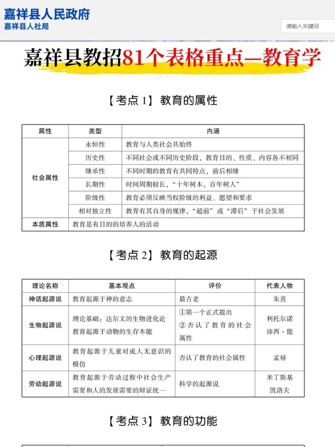5.25济宁嘉祥县教师招聘考试，其实挺水的啊