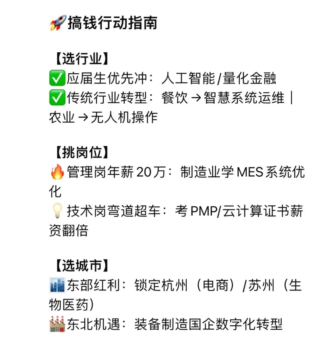 💰2024年平均工资出炉！5个搞钱真相🔥