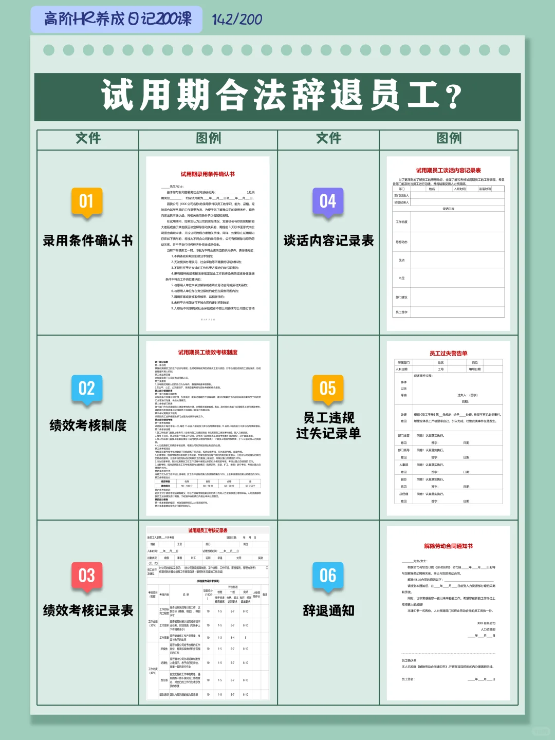 试用期如何合法辞退员工？