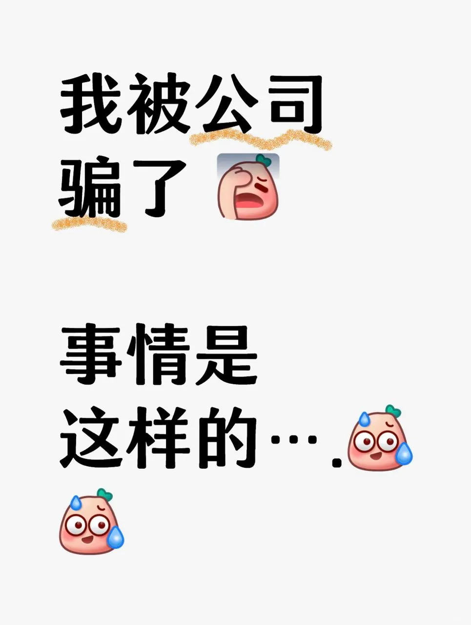 😡 我被骗了！结果被骗进一间神仙公司