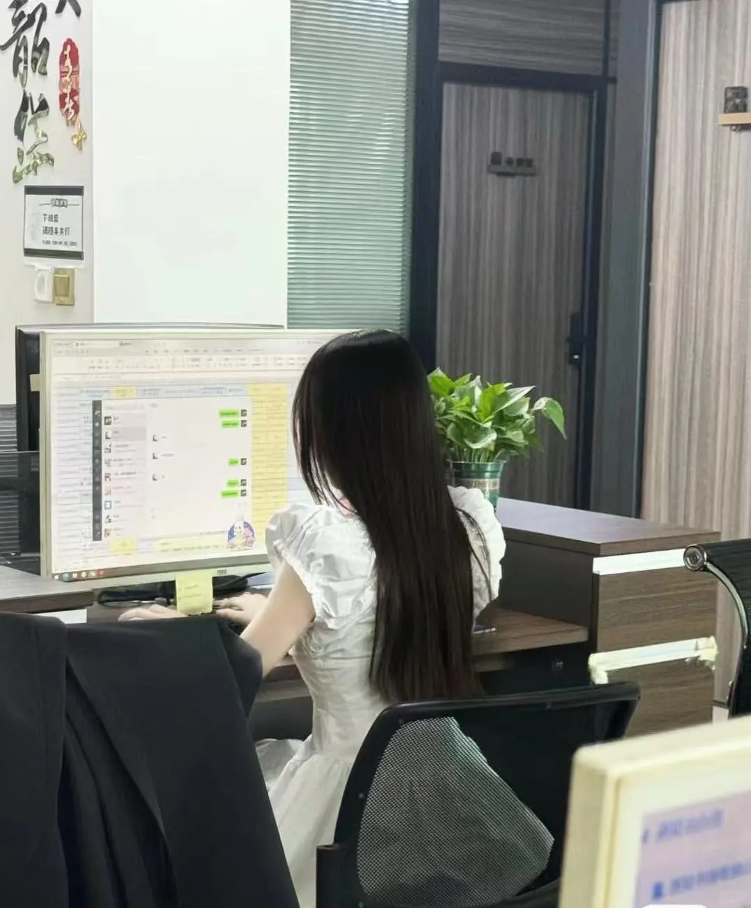 招办公室文员啦