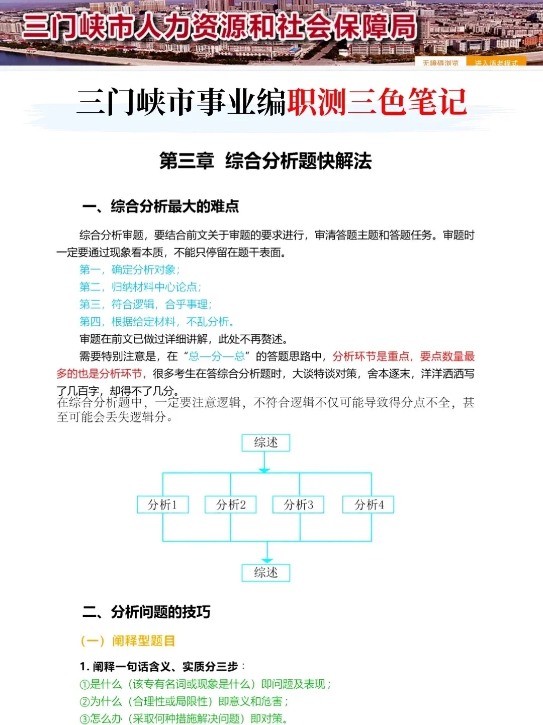 提醒一下，6.28三门峡市事业编官方出通知了