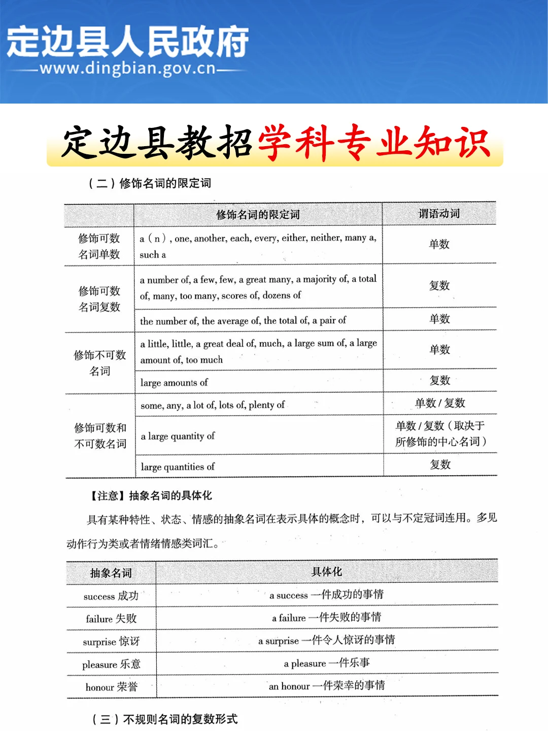 有点恶心😭榆林定边县教师招聘，政侧改了