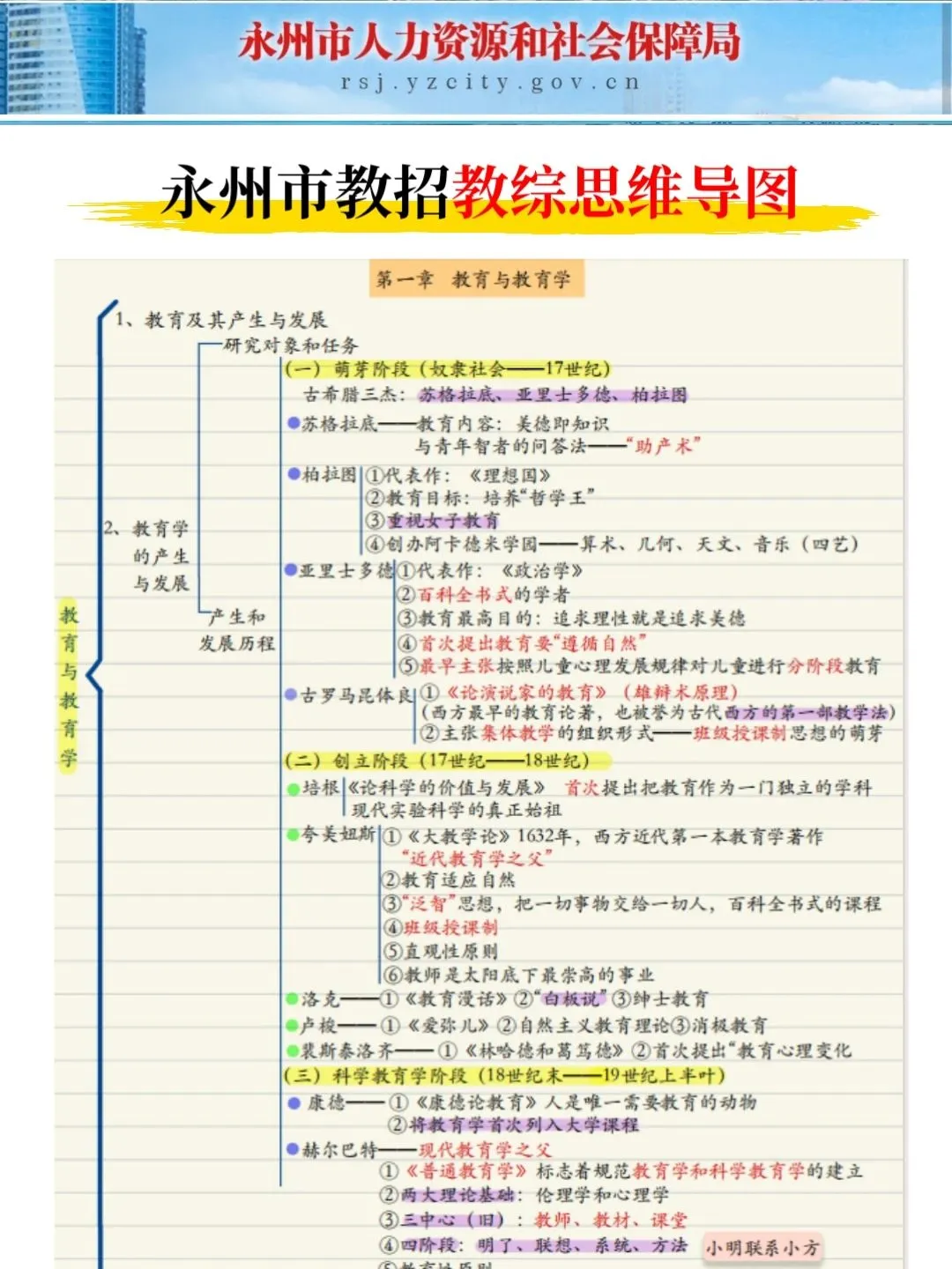 本周日湖南永州市教招，背极简背诵版，8h足矣