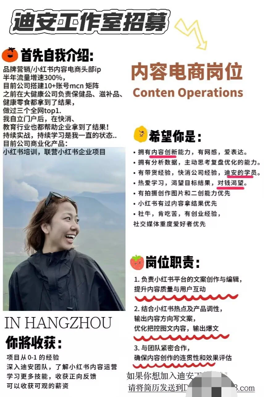 双休！！！在杭州电商初创公司招人拉！！！！！