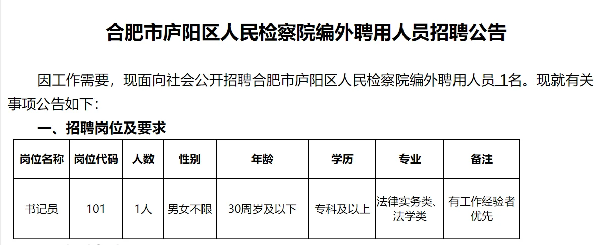 检察院书记员来啦