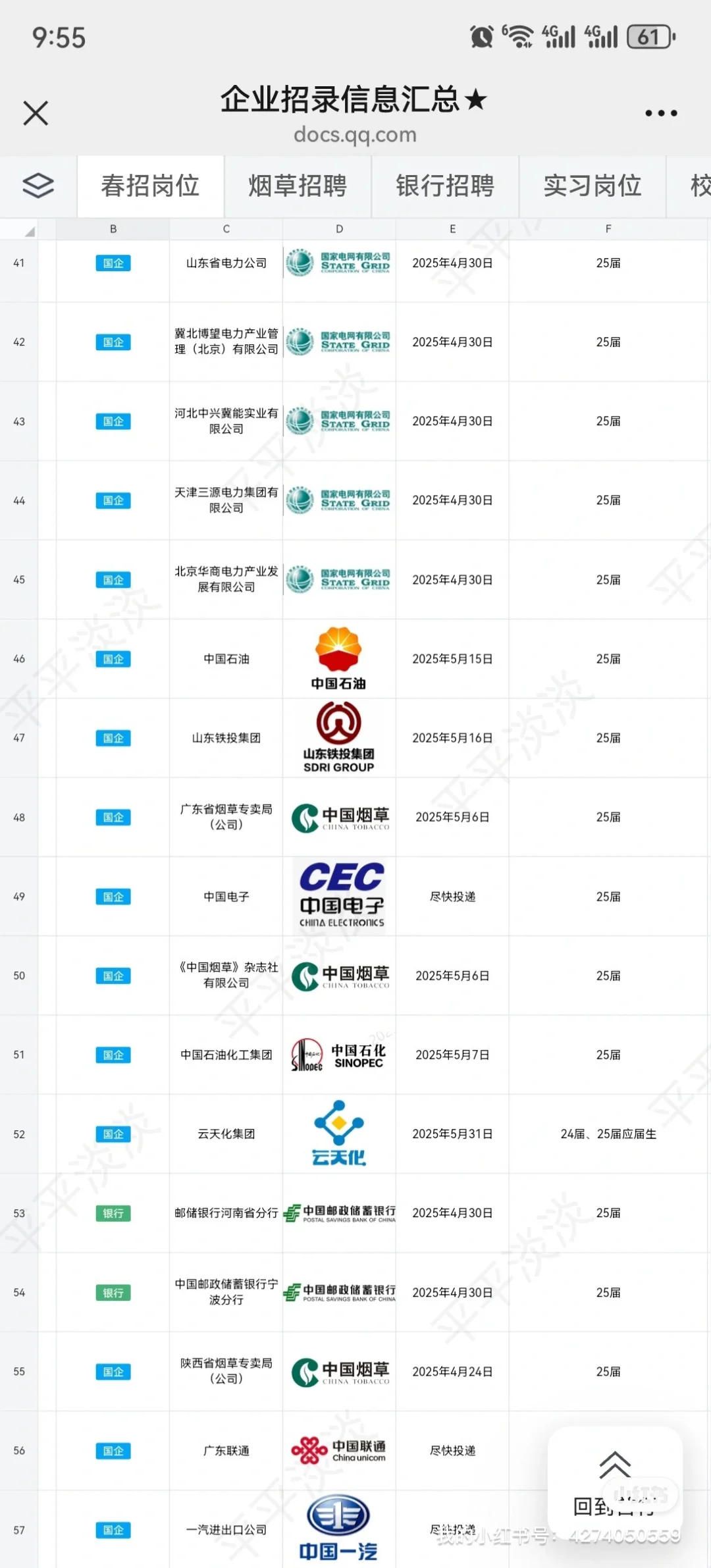 烟草局急需人手！不辞不退！