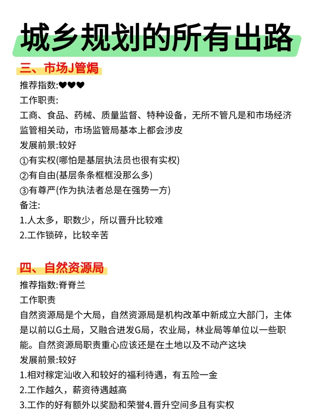 城乡规划专业的铁饭碗来咯！🏠城乡规划专业