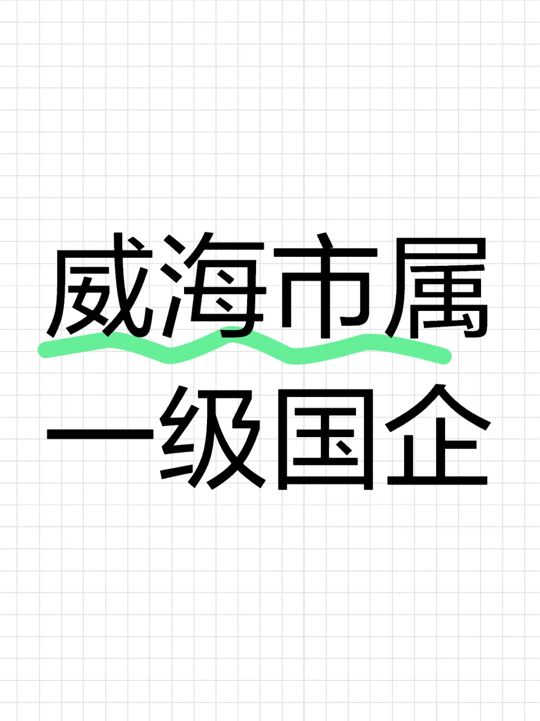 威海市属一级国企岗位❗不限专业❗