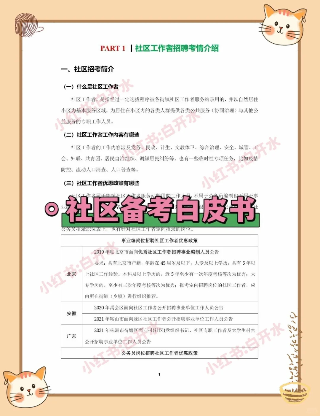 假如你从5.30开始备考承德双桥区社区工作者