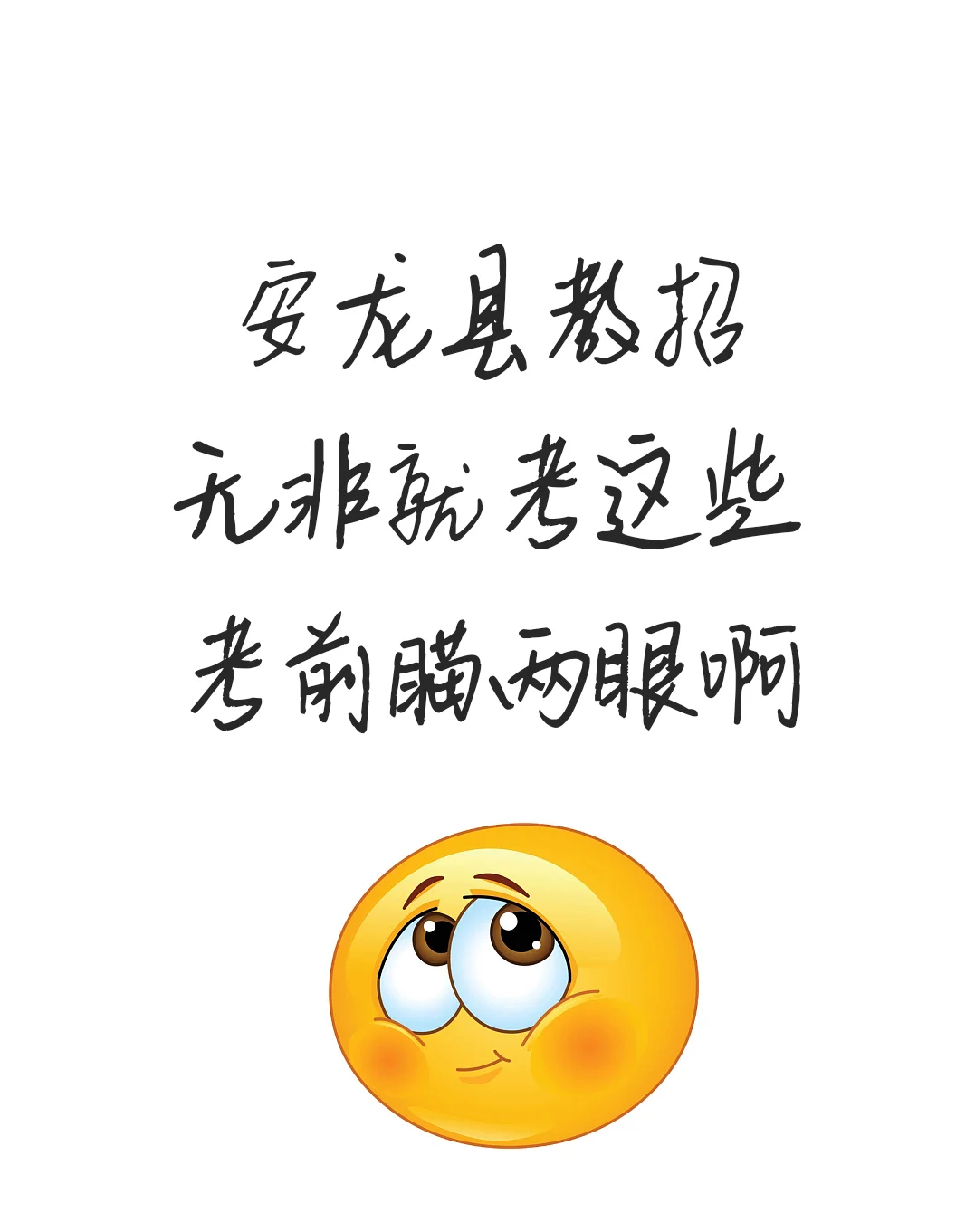 姐是如何逼自己过安龙县教招的！