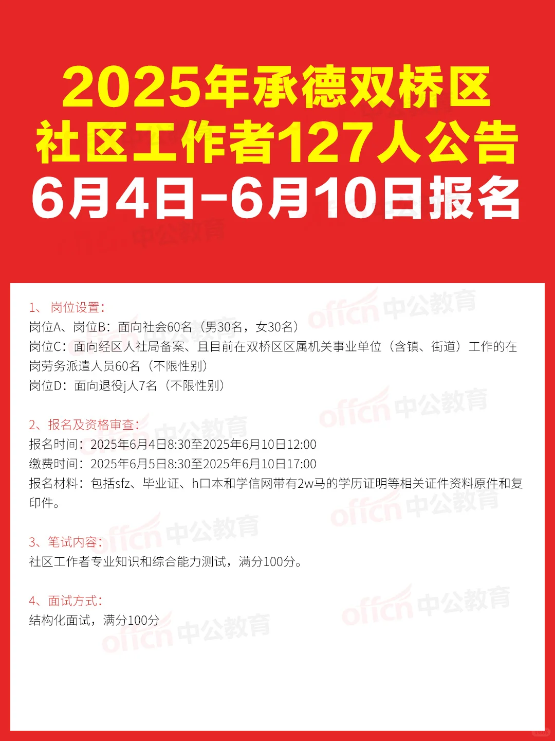 社区服务，承德市双桥区127名社区工作者！