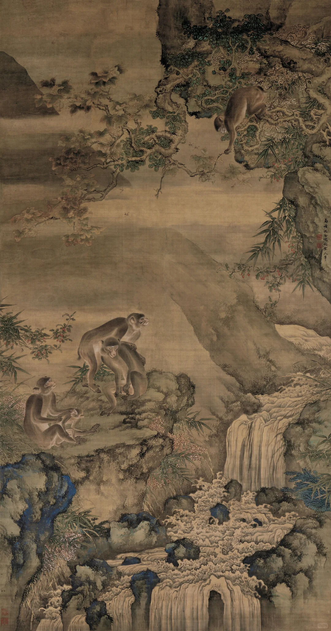 【清代画家沈铨的花鸟鱼虫动物画也很好看】