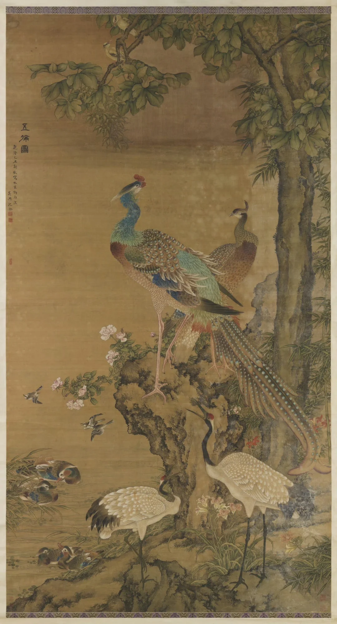 【清代画家沈铨的花鸟鱼虫动物画也很好看】