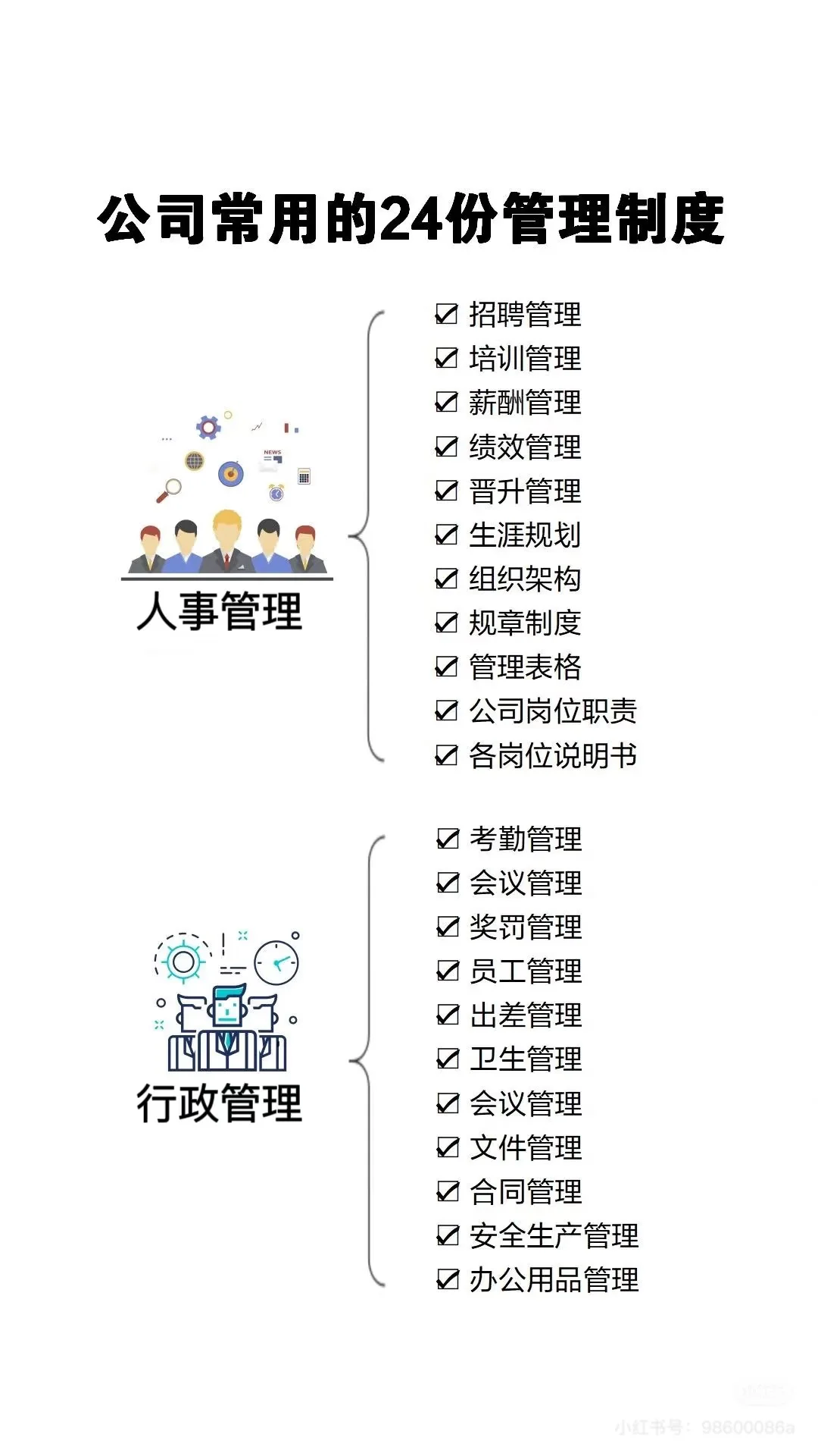 企业各部门职责