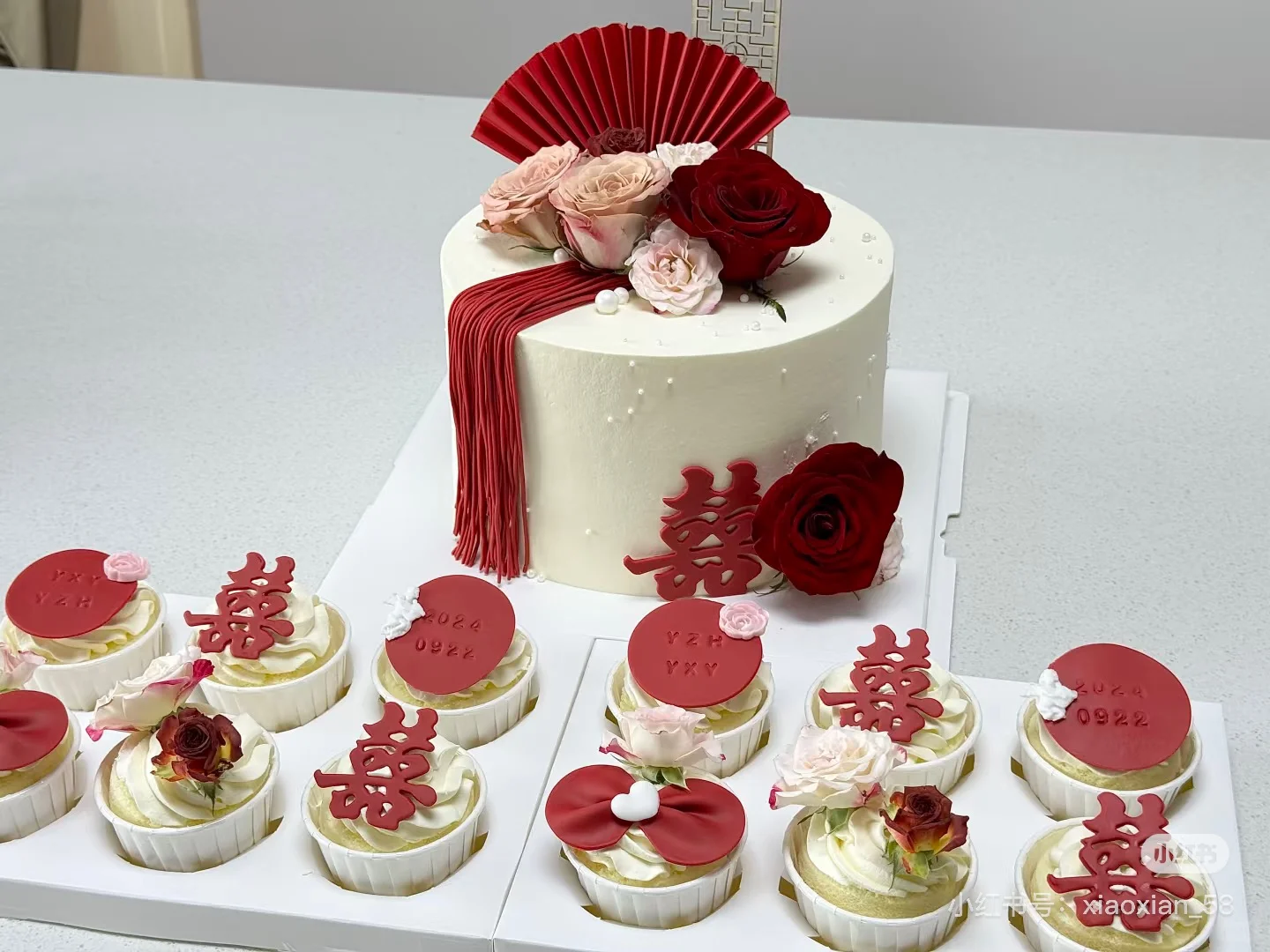 订婚蛋糕🎂订婚文案