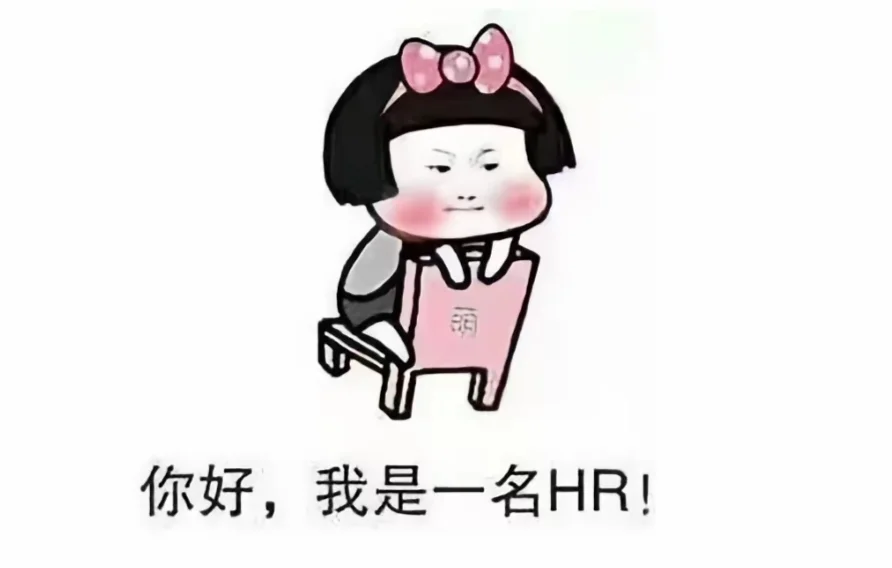 嗨，我是一名HR！