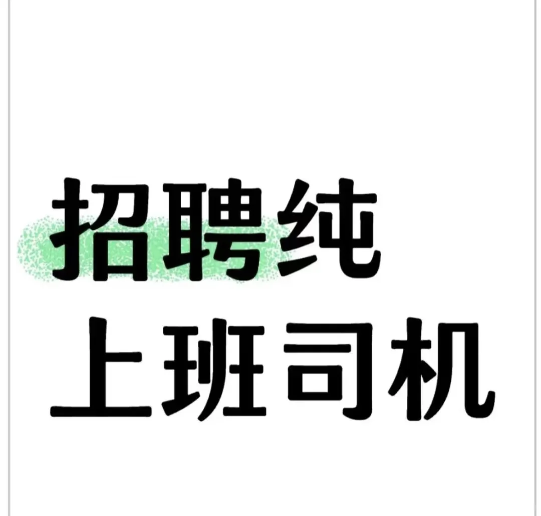 纯司机你确定不来吗