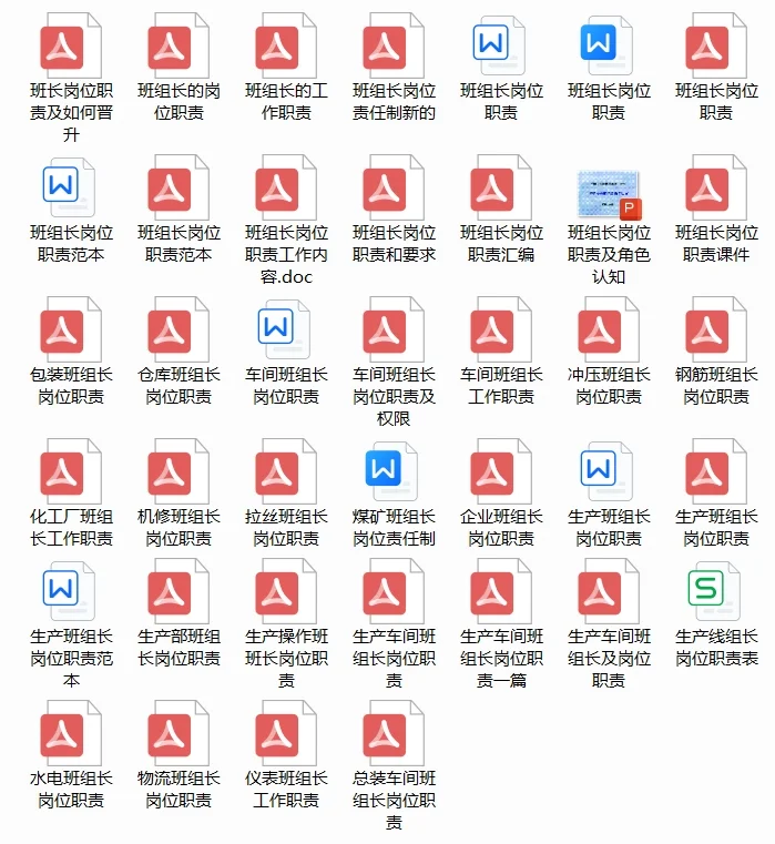 考核车间管理制度公司工厂班组长岗位方案