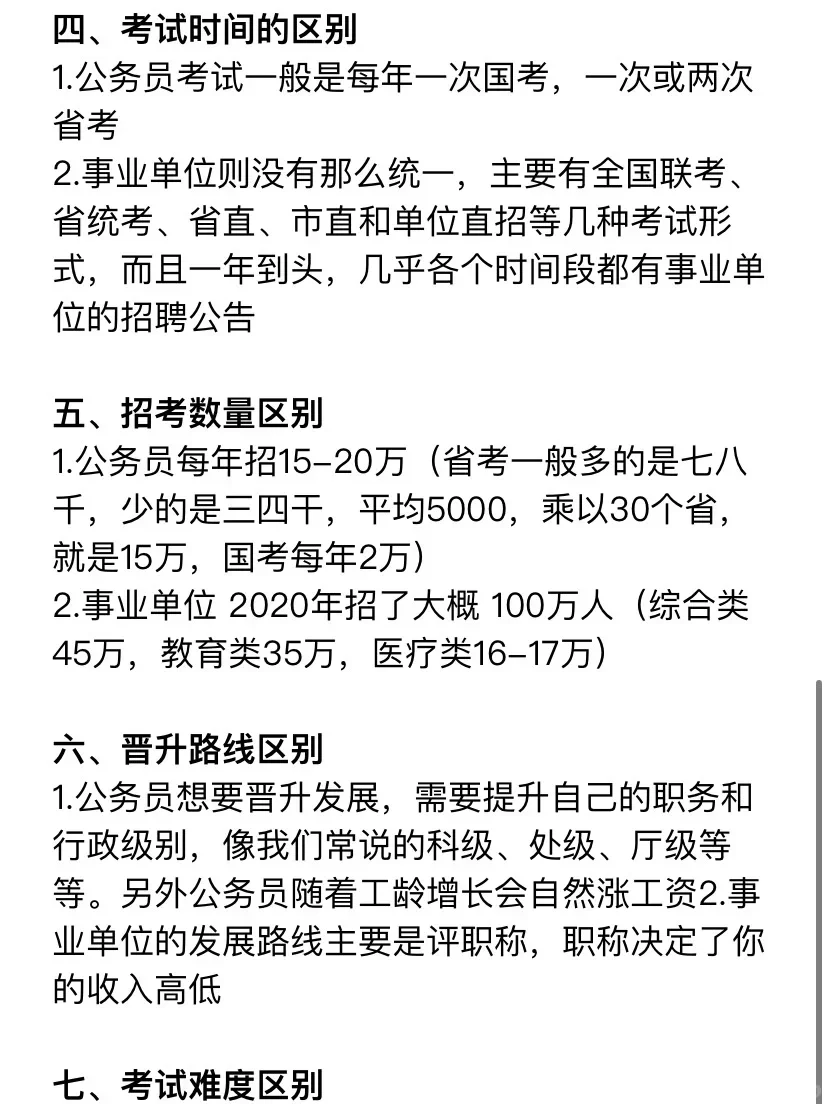 一定要分清考公和考编的区别！！！🤦‍♀