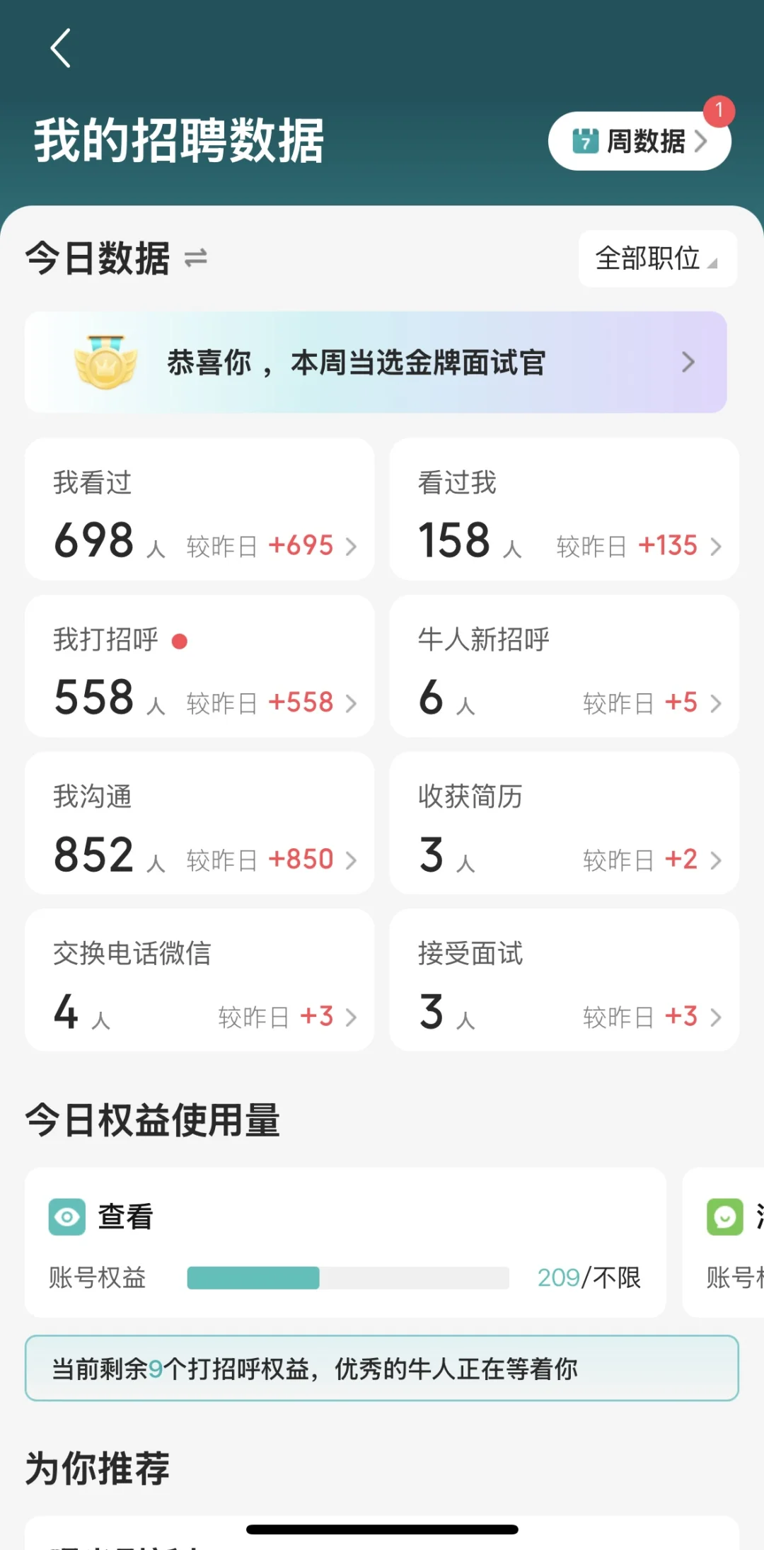 人事招聘，狗都不…