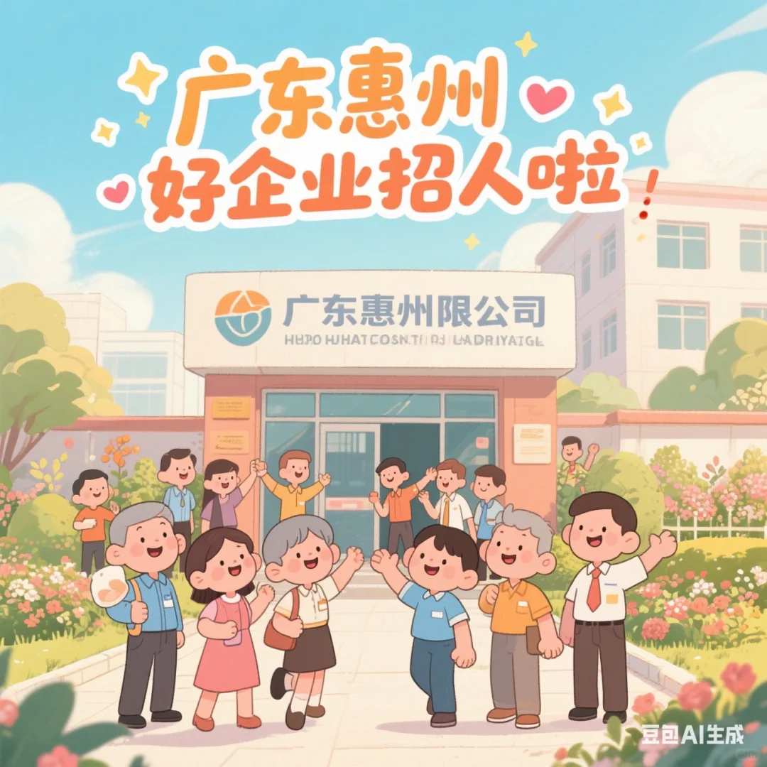 广东惠州企业，环境顶级 速来🔥