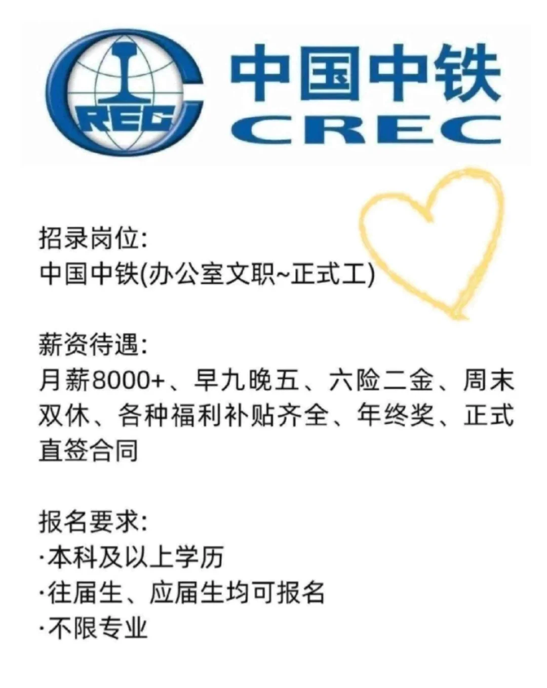 中国铁路局最新消息||国企直签正式工