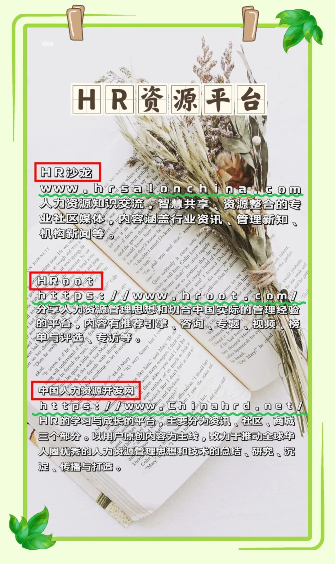 解救HR的22个专业网站