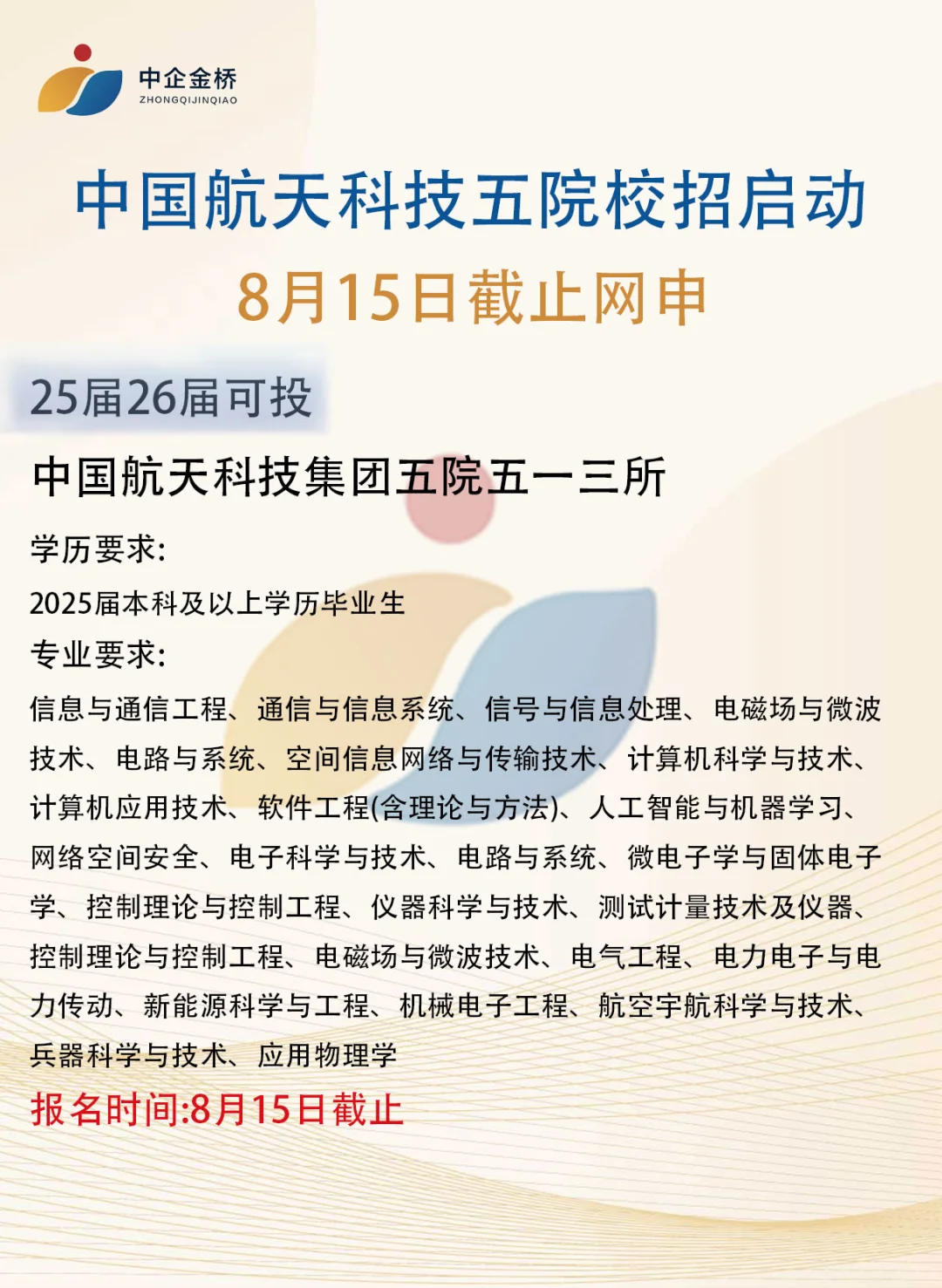 6月份国央企招聘明细