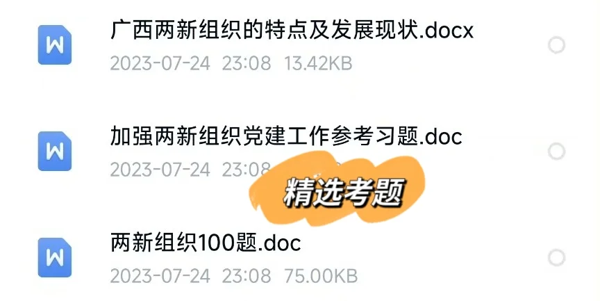 2025 广西两新组织员招聘考试资料