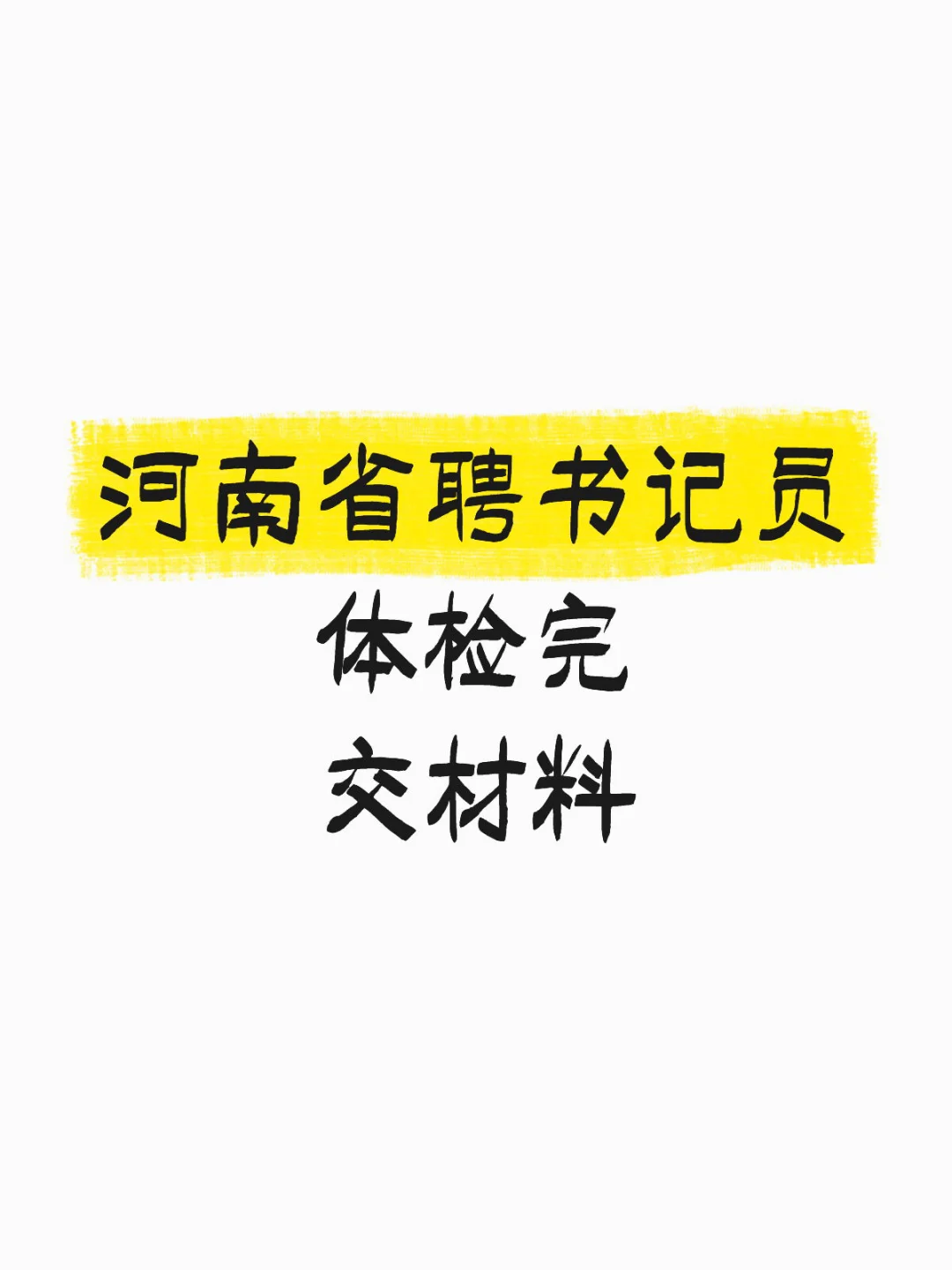 河南省聘书记员～
