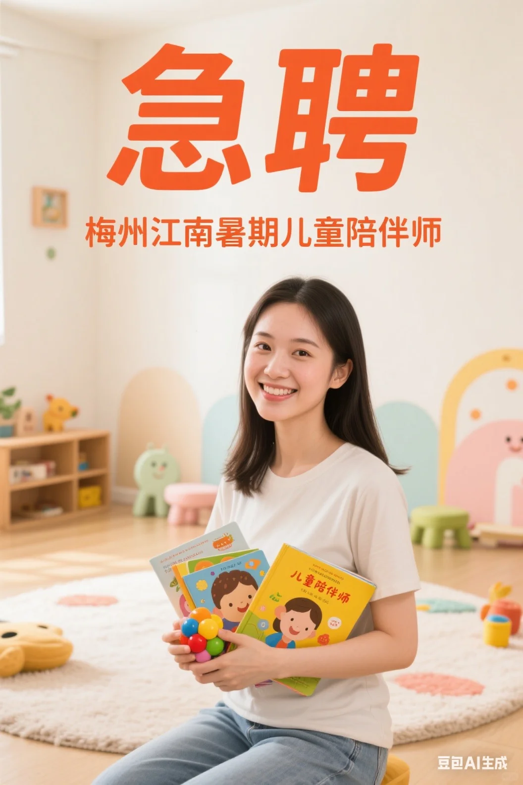 小朋友的陪伴老师急聘～