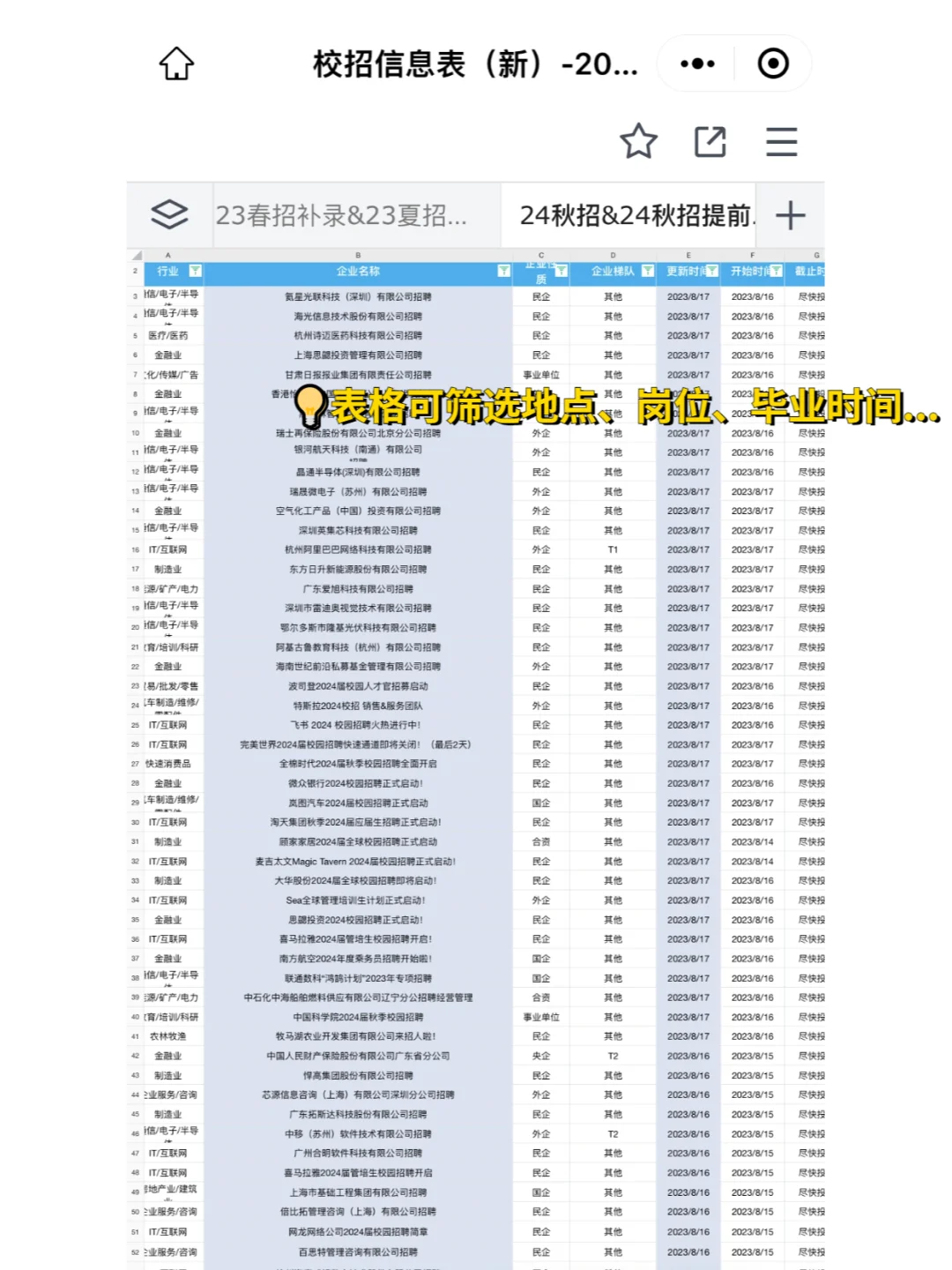 适合普通背景的大学生投的中小厂秋招