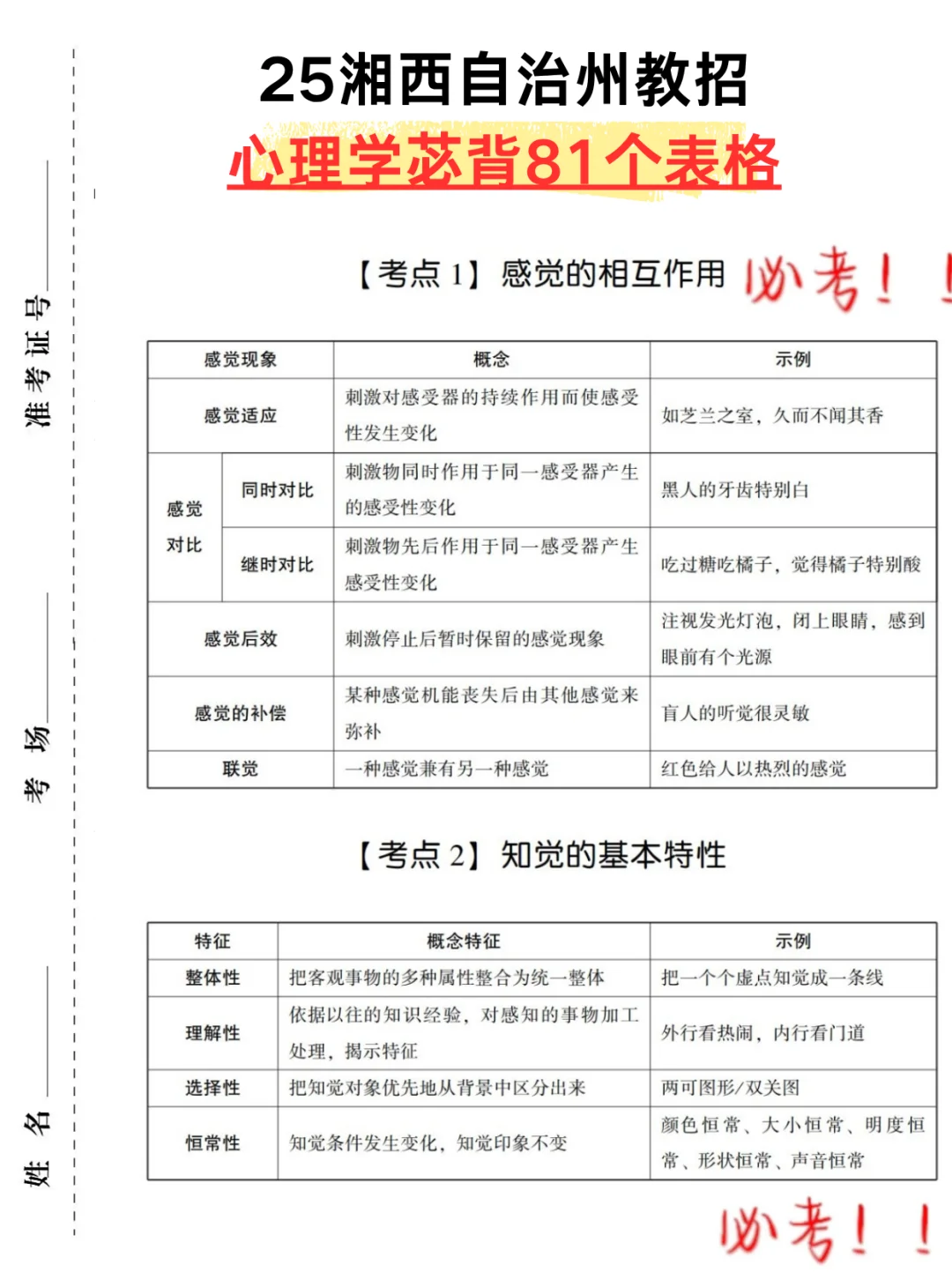 好心提醒7.20参加湘西自治州教师招聘的人