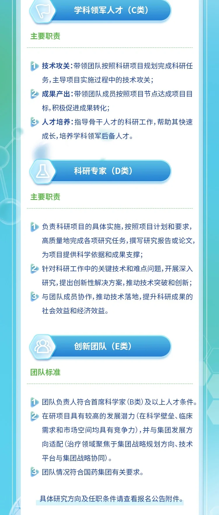 国药集团全球引才计划｜加入顶尖科研团队！