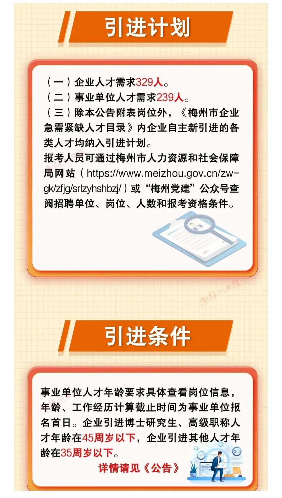 招聘｜广东省梅州市引进人才568人