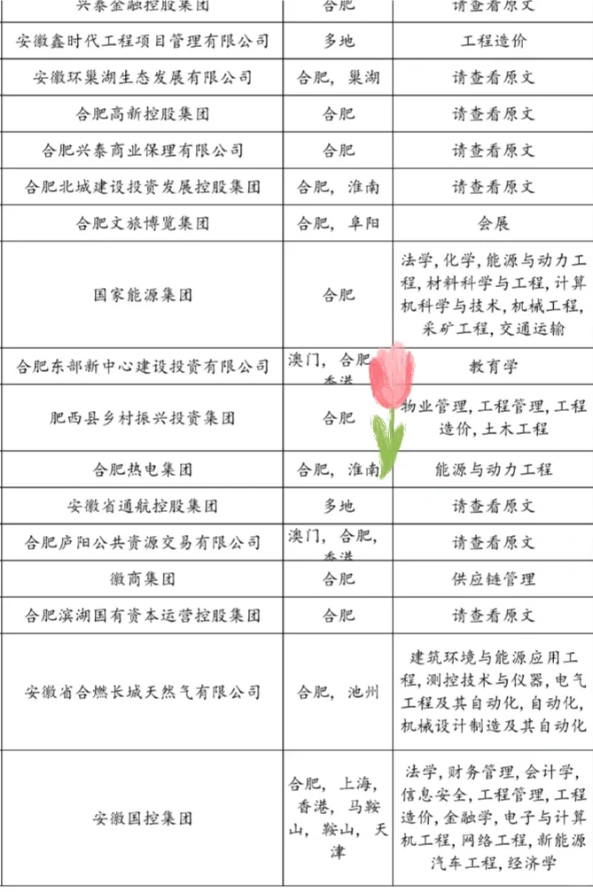 宝子们都去卷合肥国企～