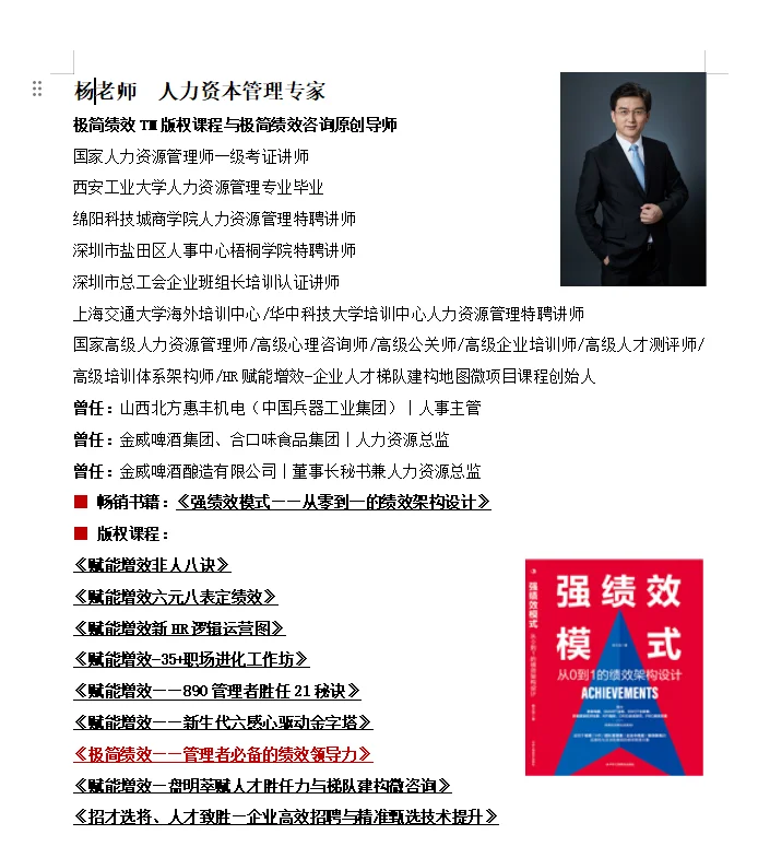 【高效精准招聘与甄选技术】