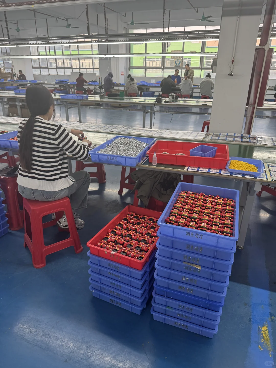 东莞玩具小厂招聘 17/小时临时工暑假工都可