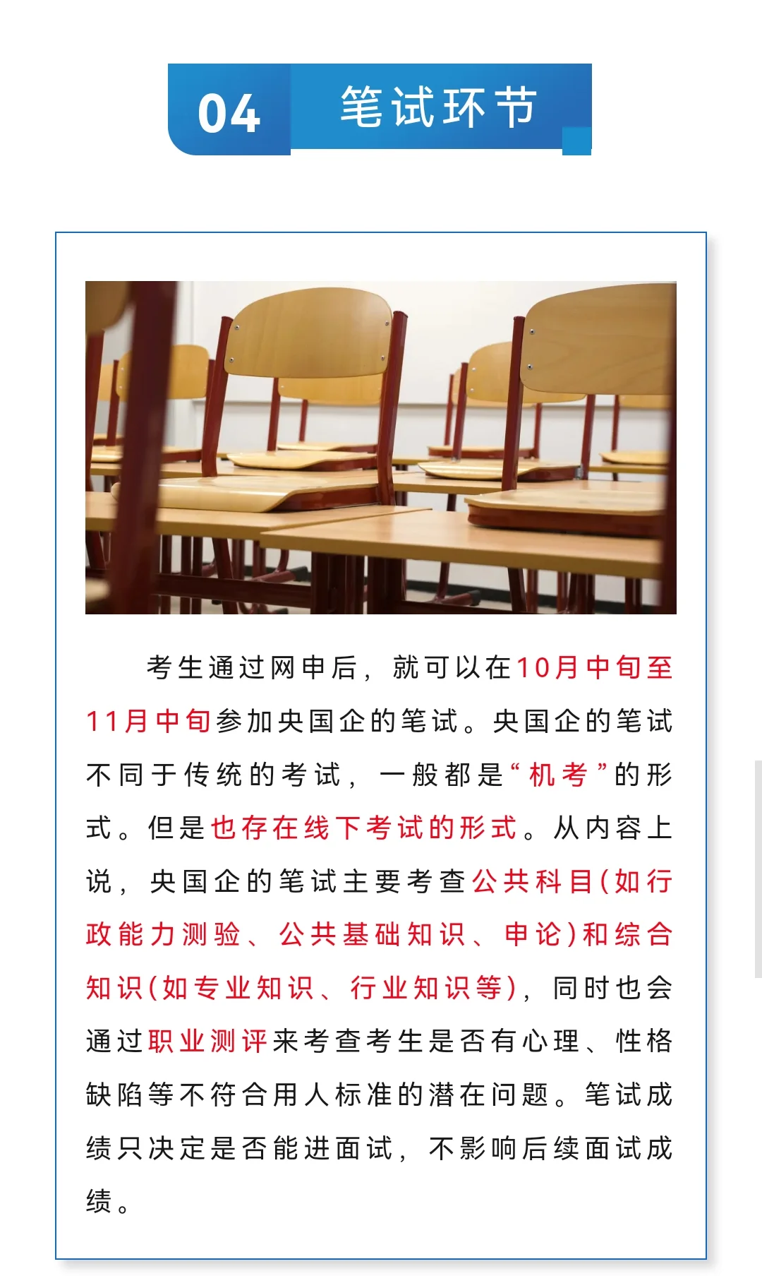 央国企招聘全流程讲解